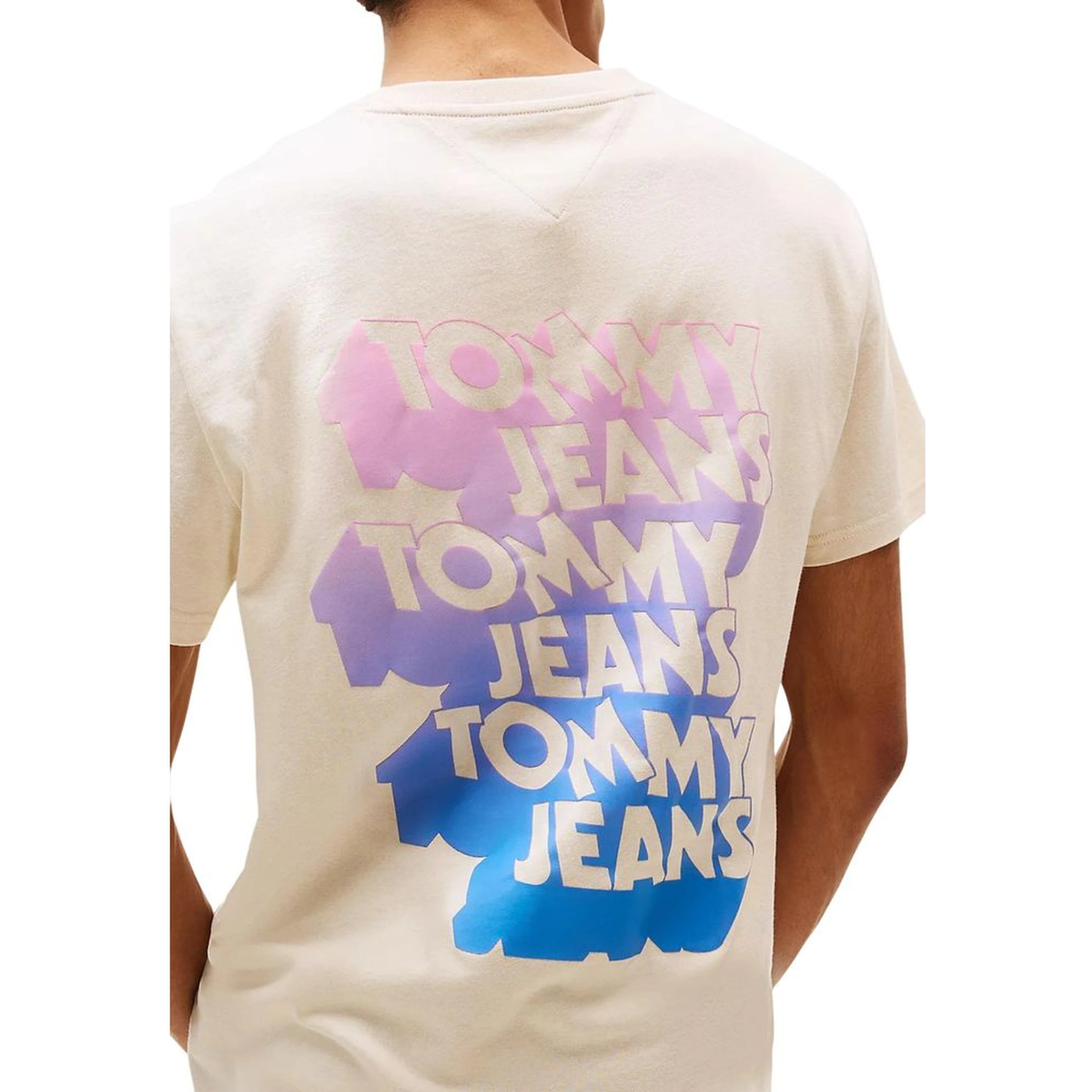 Beige Recycled Cotton T-Shirt
