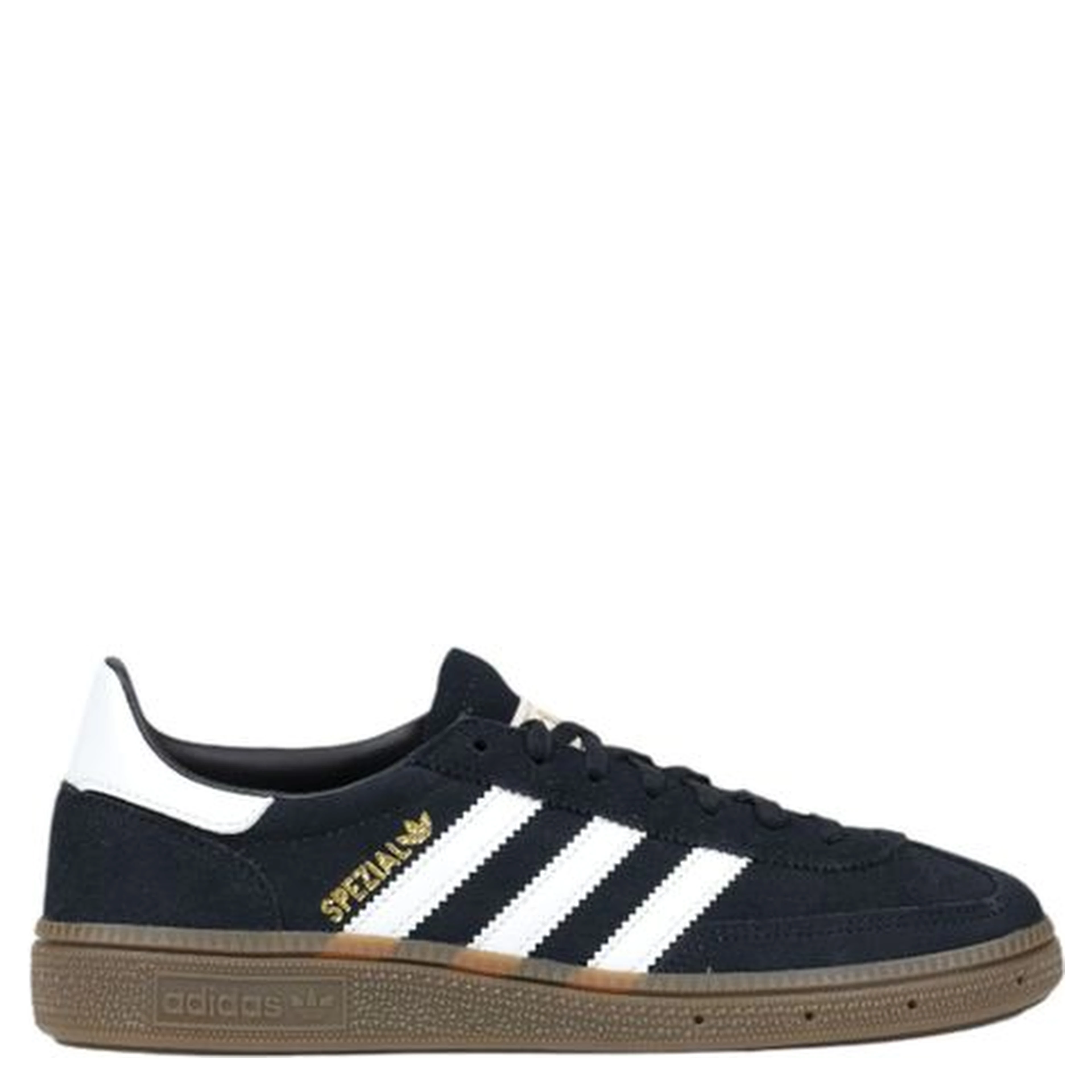 Black Suede Leather Low Top Sneakers