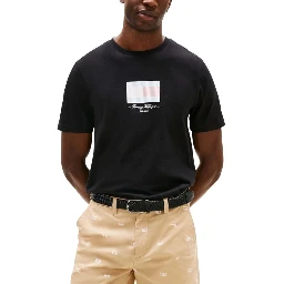 Black Recycled Cotton T-Shirt