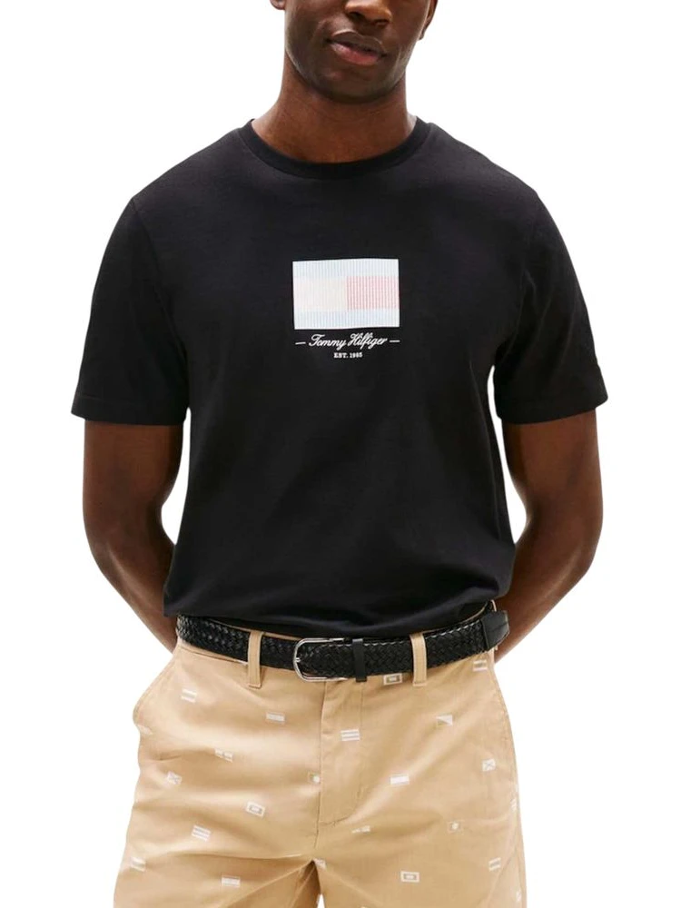 Black Recycled Cotton T-Shirt