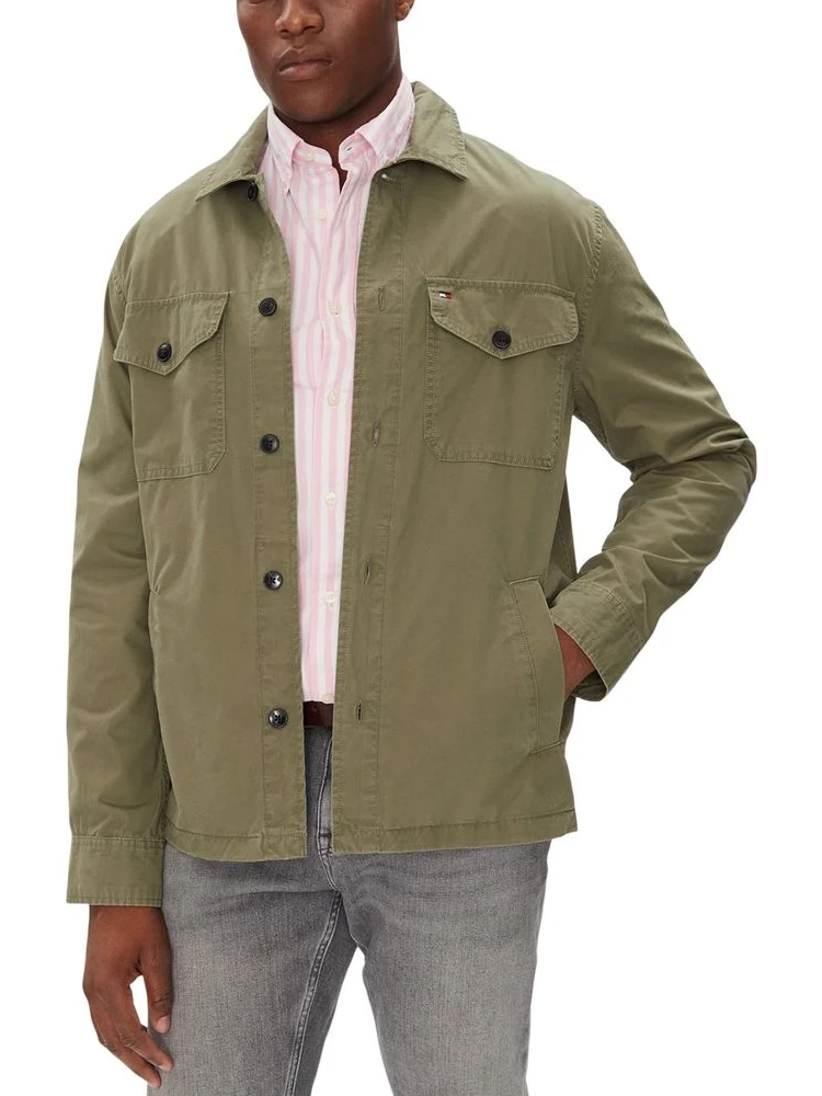 Bicolor Recycled Cotton Coat