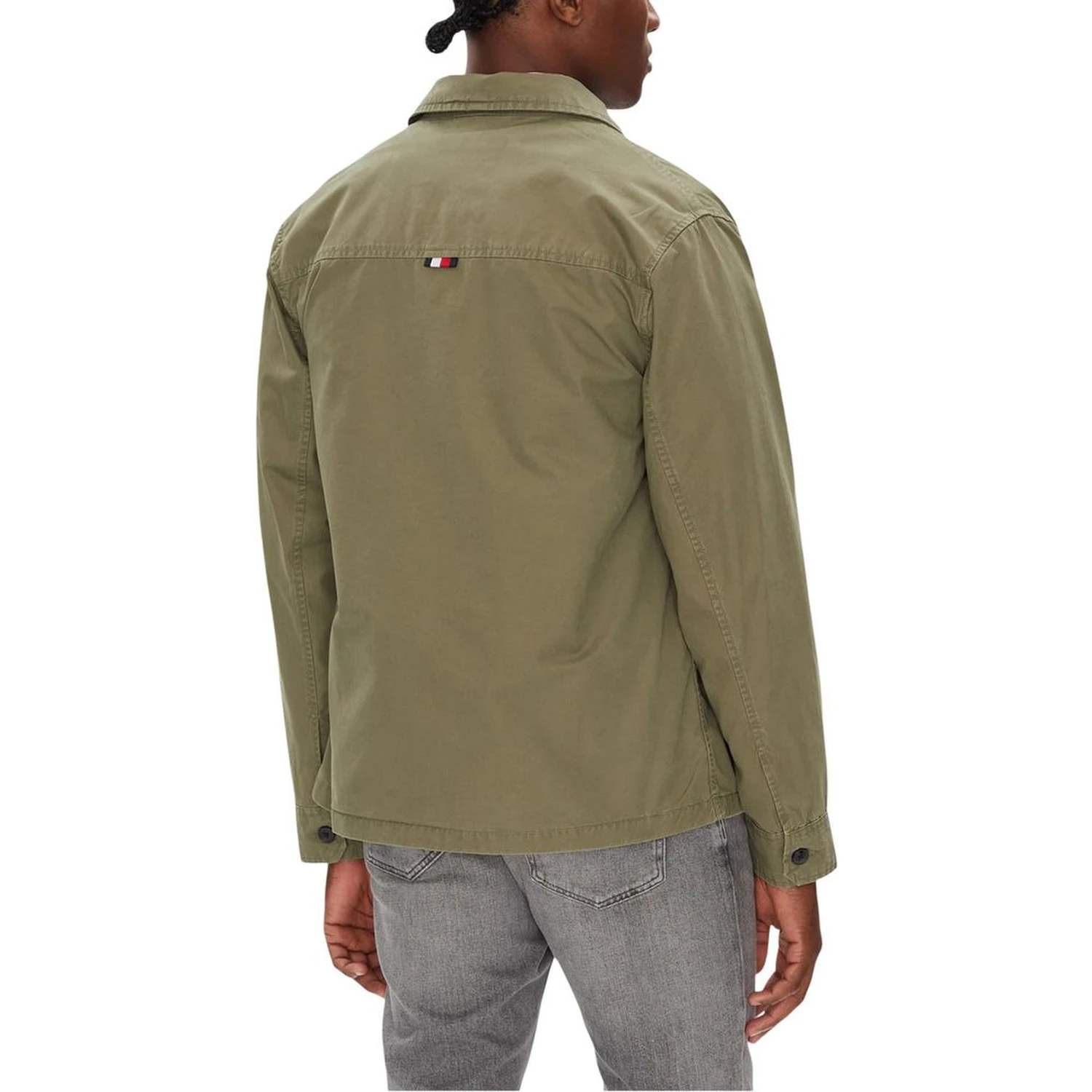 Bicolor Recycled Cotton Coat