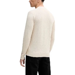 Beige Organic Cotton Sweatshirt