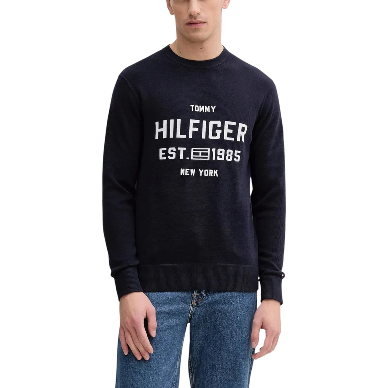 Blue Organic Cotton Sweatshirt