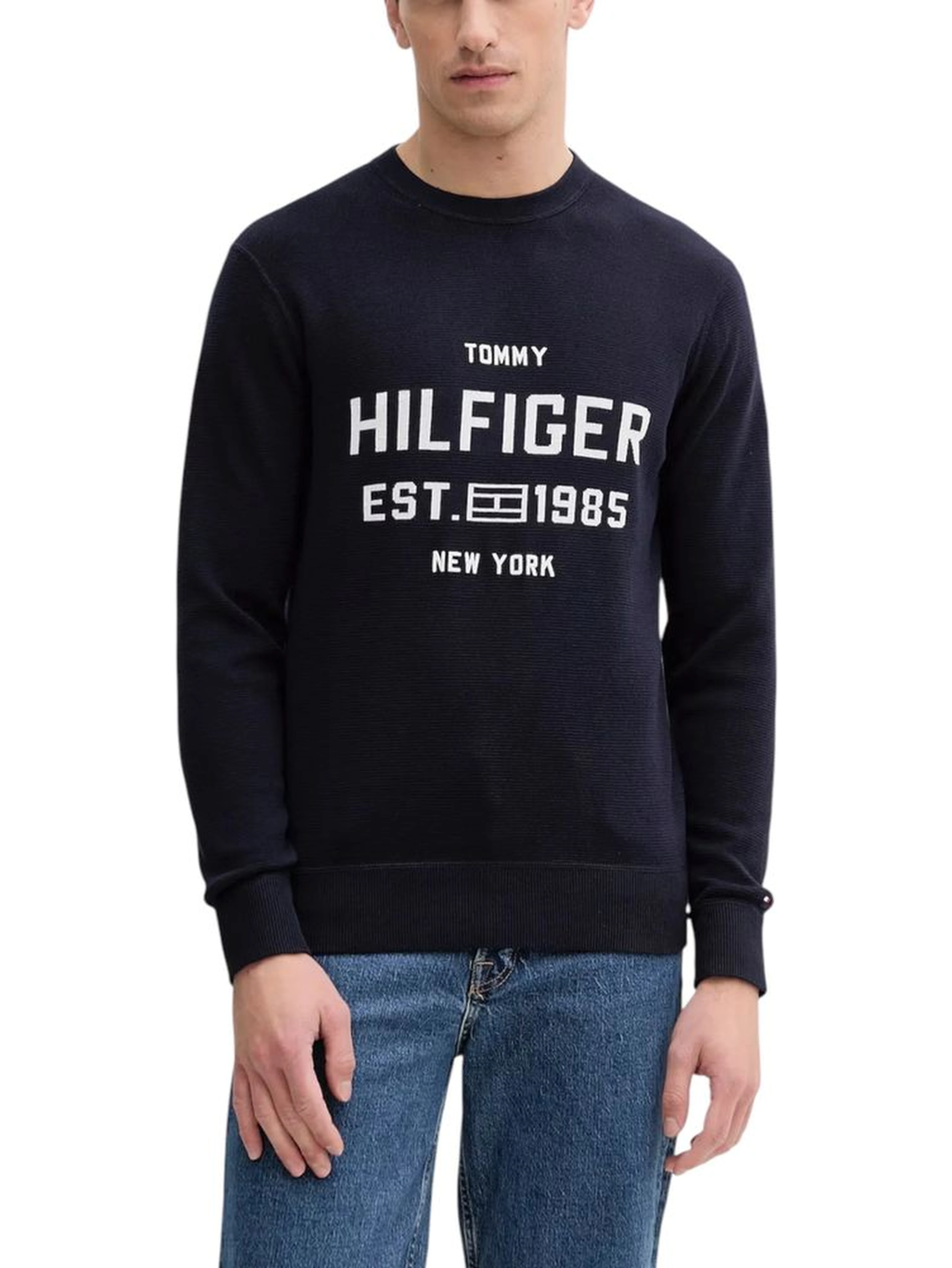 Blue Organic Cotton Sweatshirt