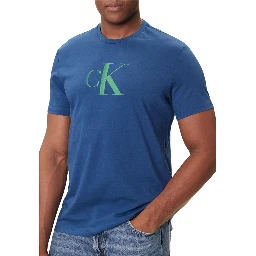 Blue Cotton T-Shirt