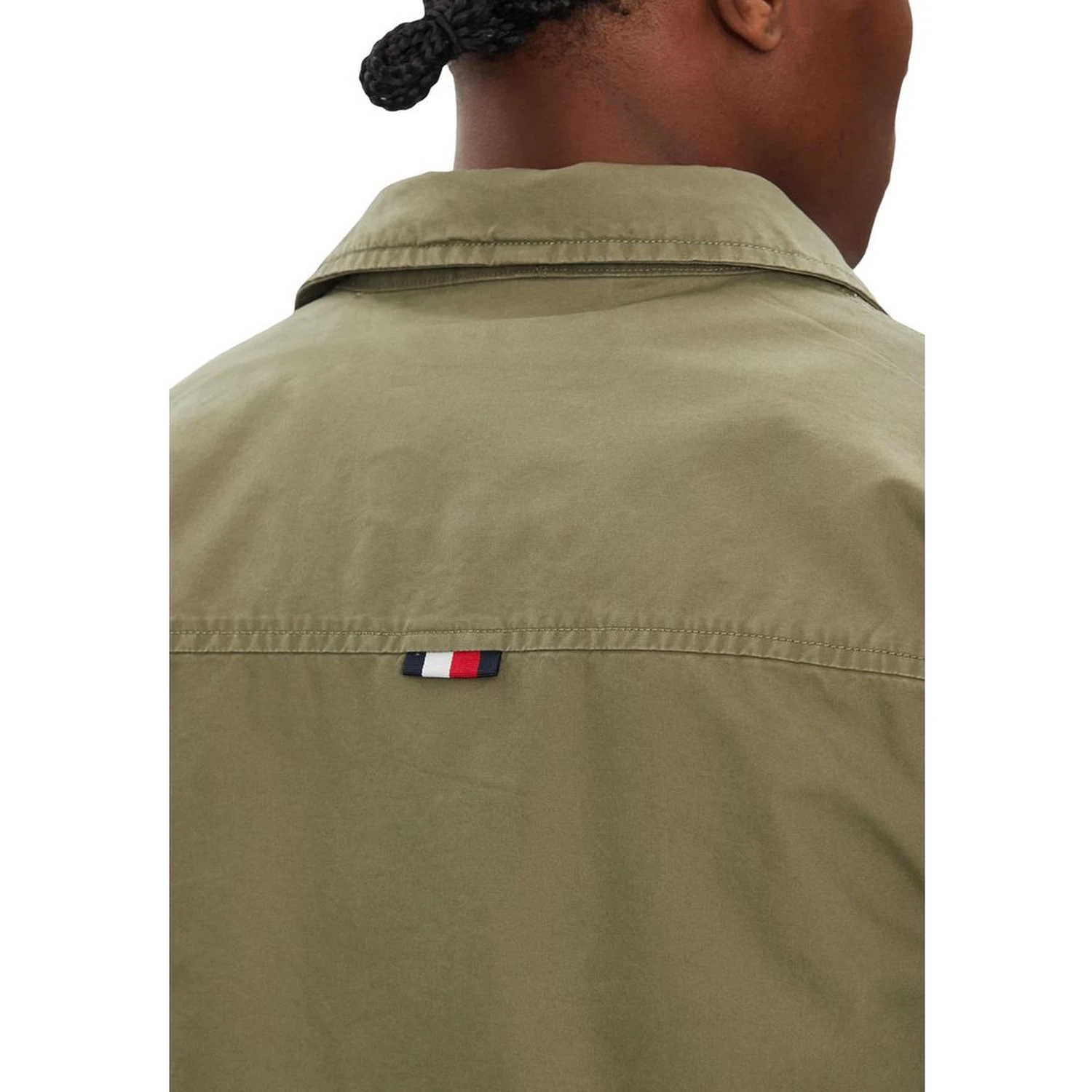 Bicolor Recycled Cotton Coat