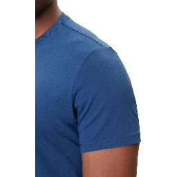 Blue Cotton T-Shirt