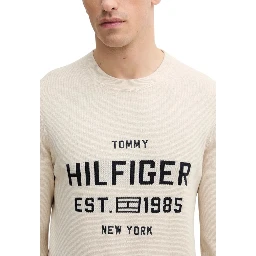 Beige Organic Cotton Sweatshirt