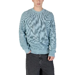 Blue Cotton Sweatshirt