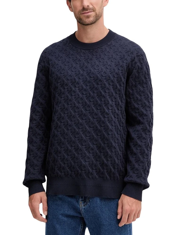 Blue Cotton Sweatshirt