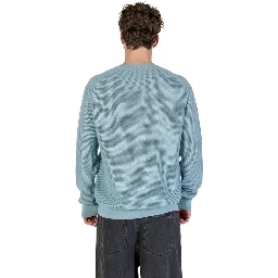 Blue Cotton Sweatshirt