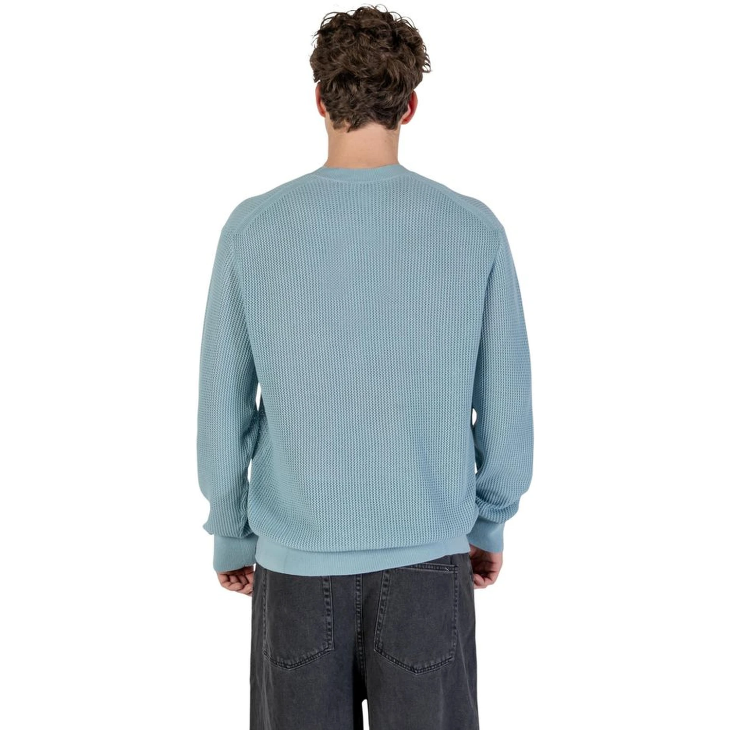 Blue Cotton Sweatshirt