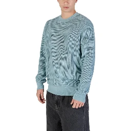 Blue Cotton Sweatshirt
