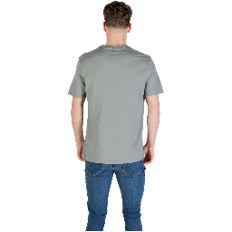 تيشيرت قطني رمادي