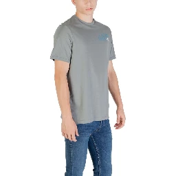 تيشيرت قطني رمادي