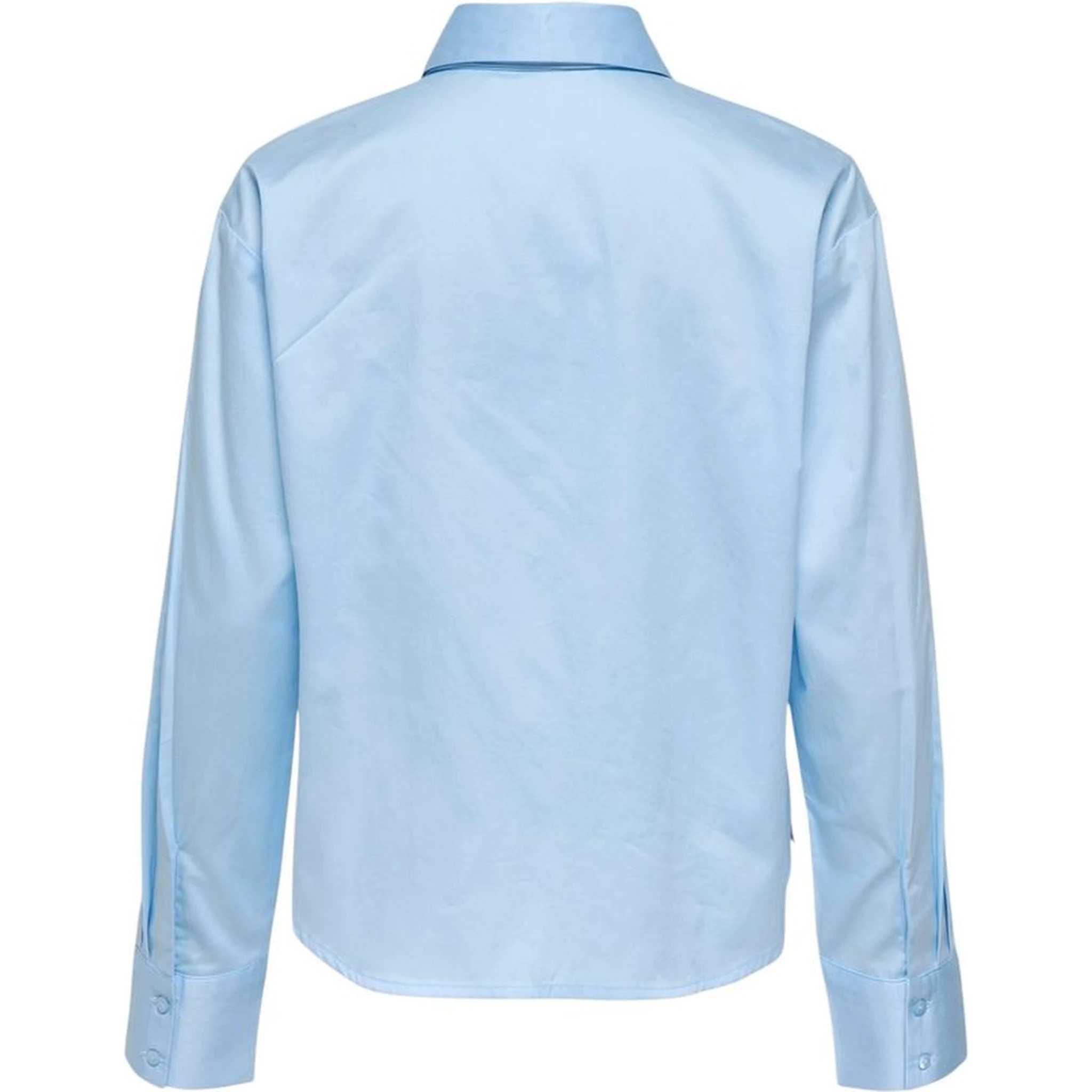 Blue Cotton Blouse