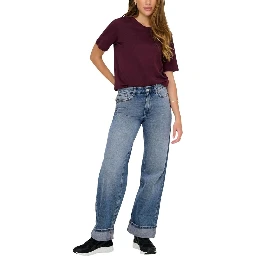 Blue Cotton Relaxed Fit Jeans