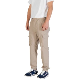 Brown Cotton Cargo Pants