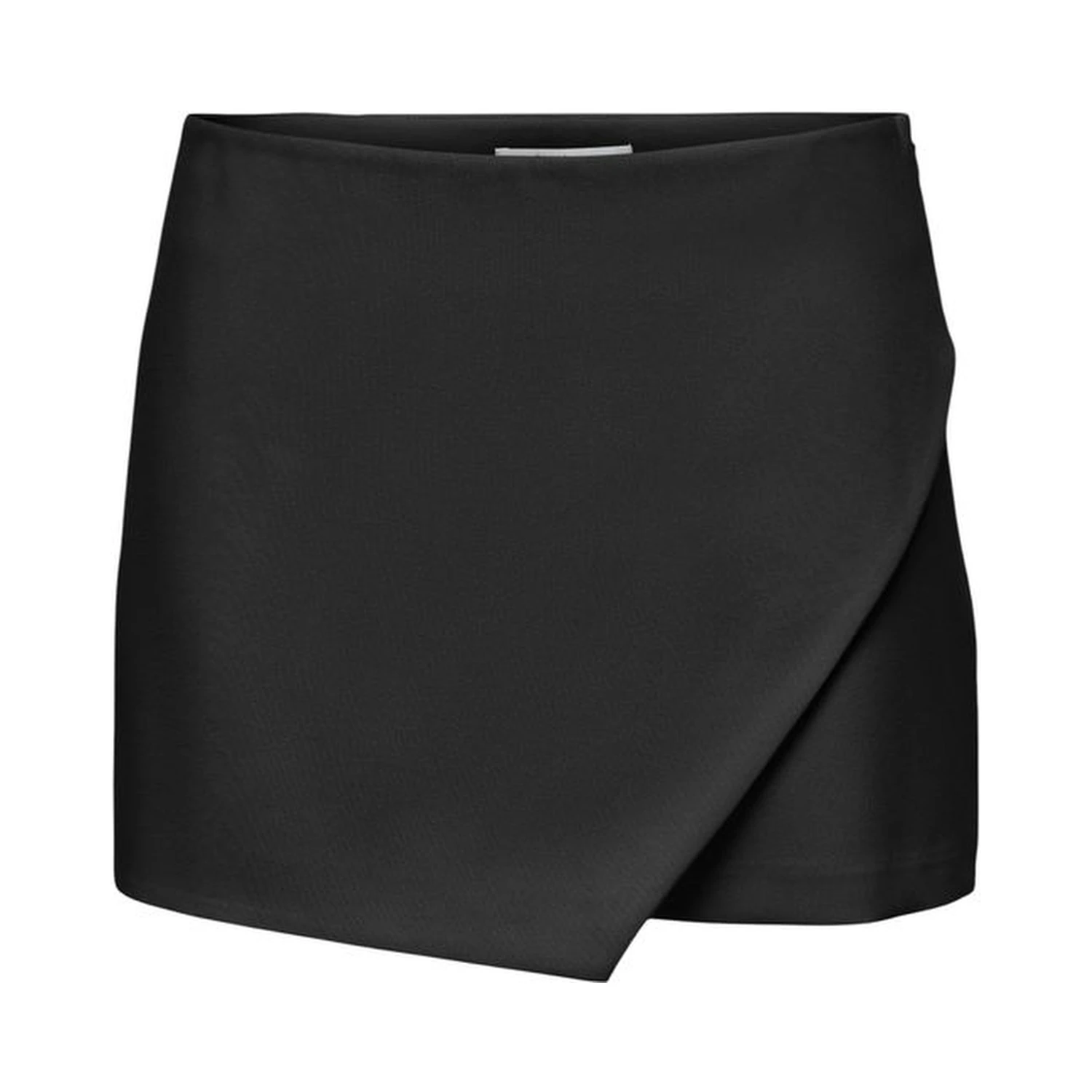 Black Polyester Shorts