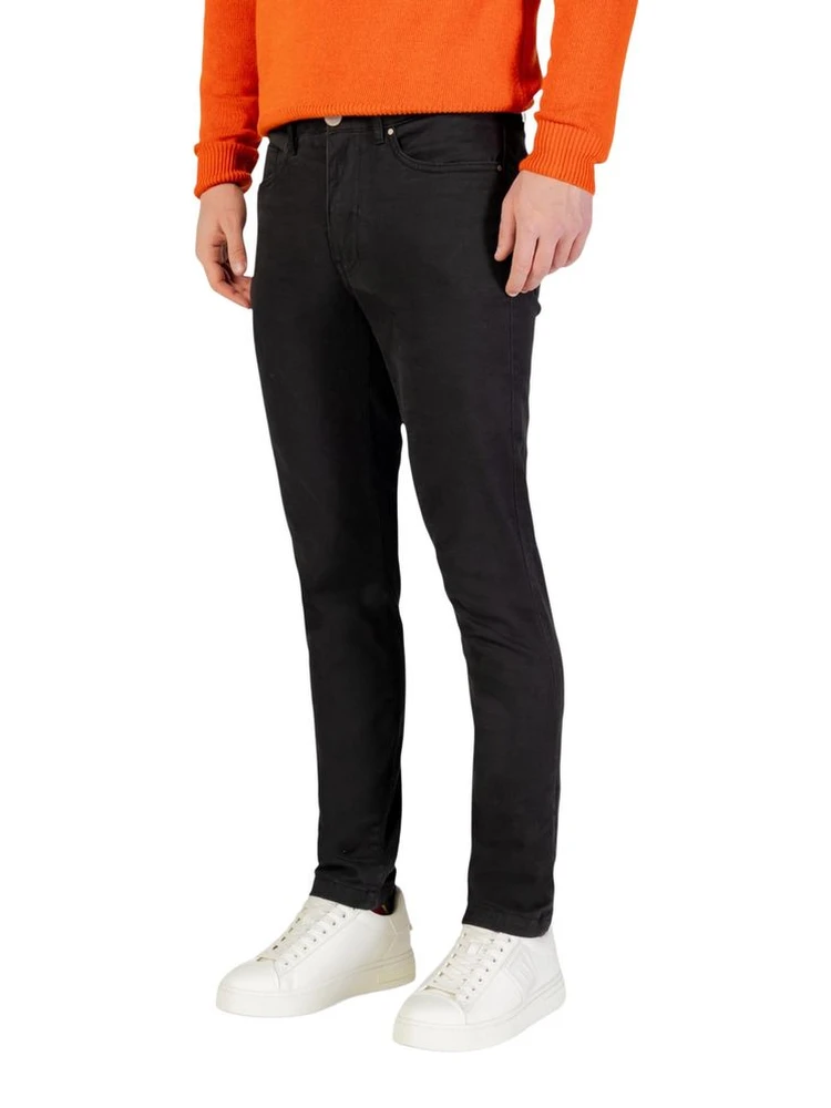 Gray Cotton Skinny Pants alternative
