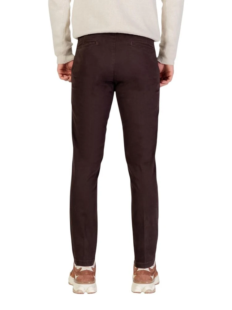 Brown Cotton Skinny Pants alternative