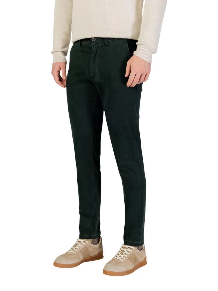 Green Cotton Skinny Pants alternative