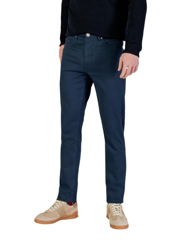 Blue Cotton Skinny Pants alternative