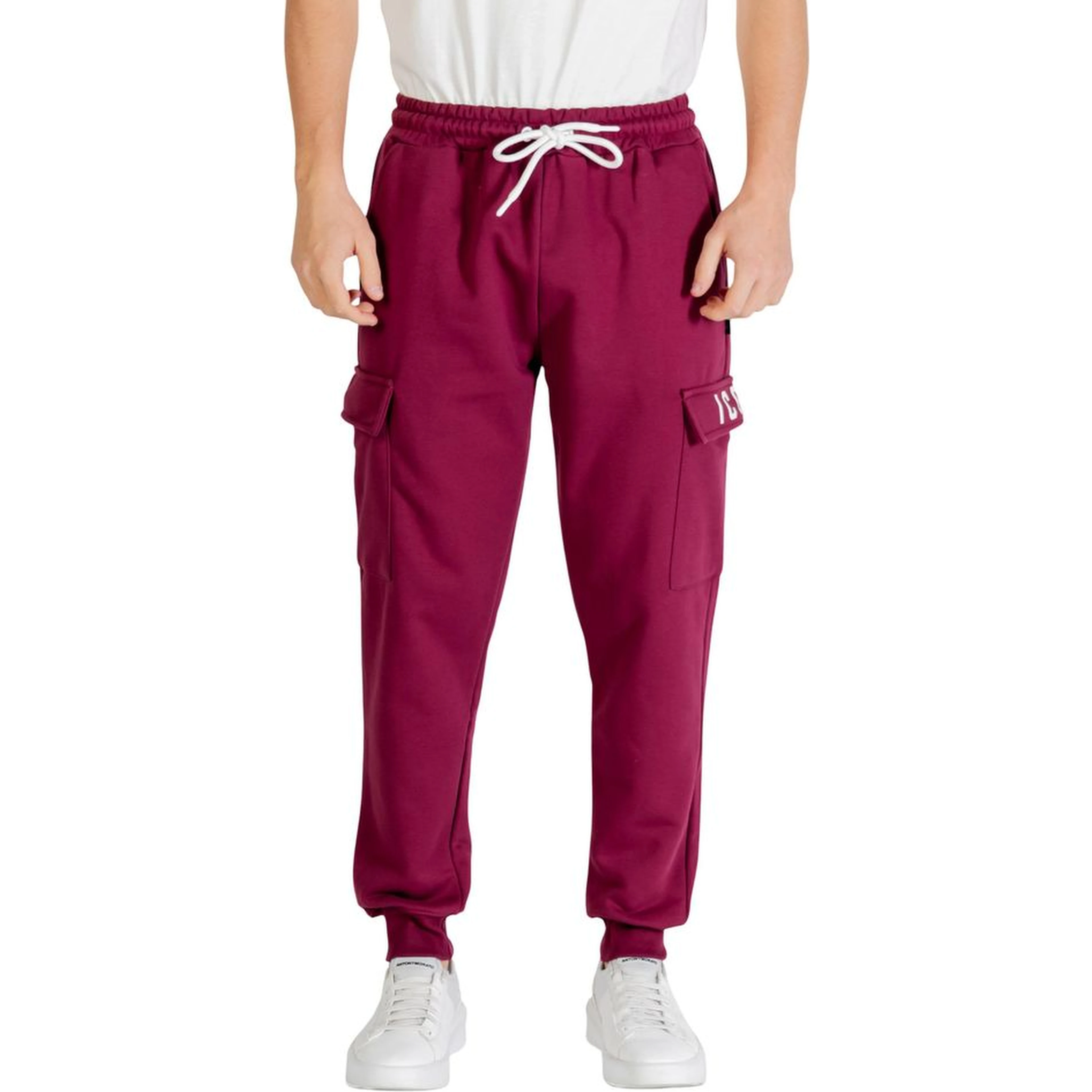 Bordeaux Cotton Joggers (Workout Pants)