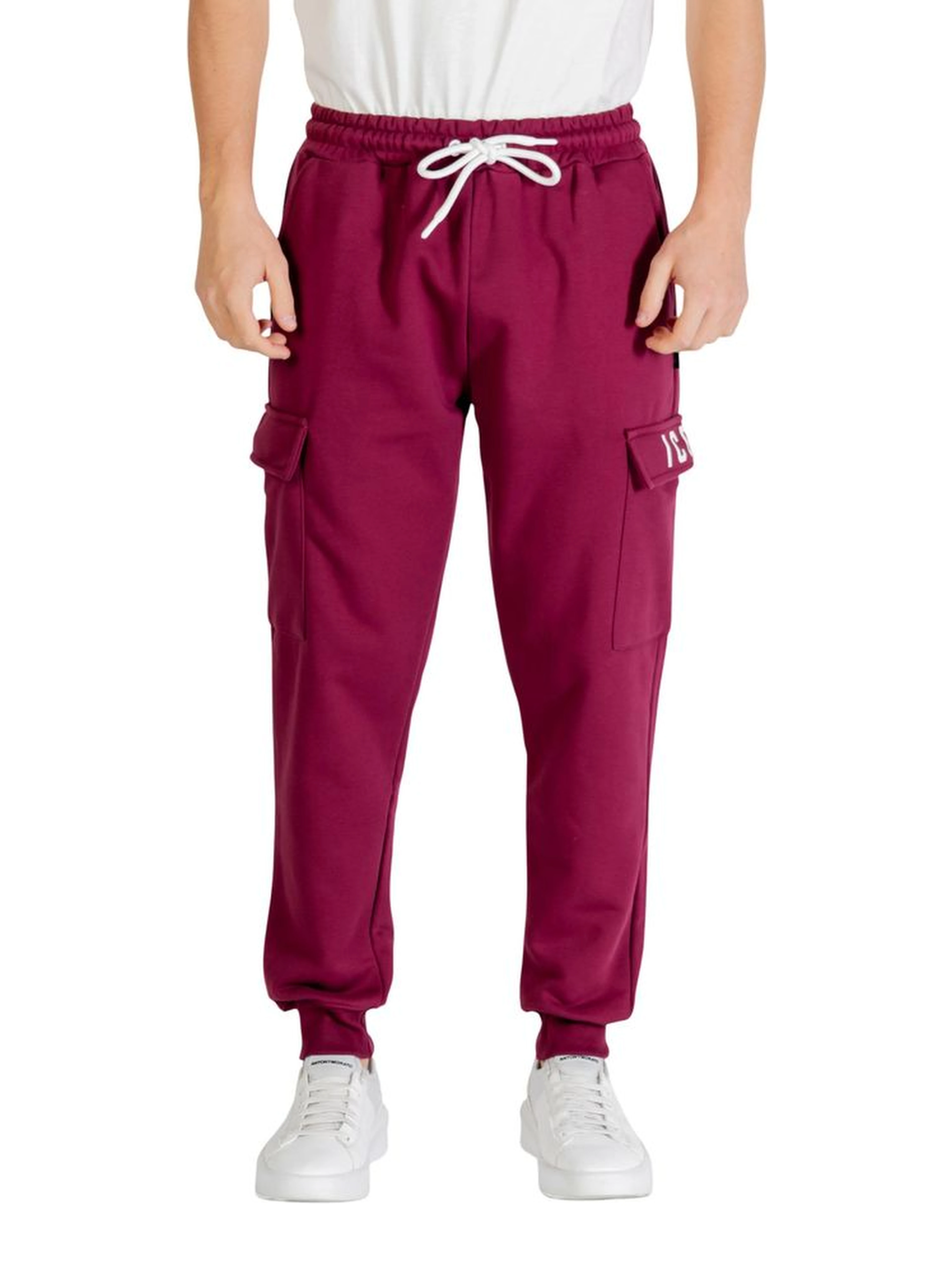 Bordeaux Cotton Joggers (Workout Pants)