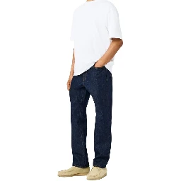 Blue Recycled Cotton Slim Fit Jeans
