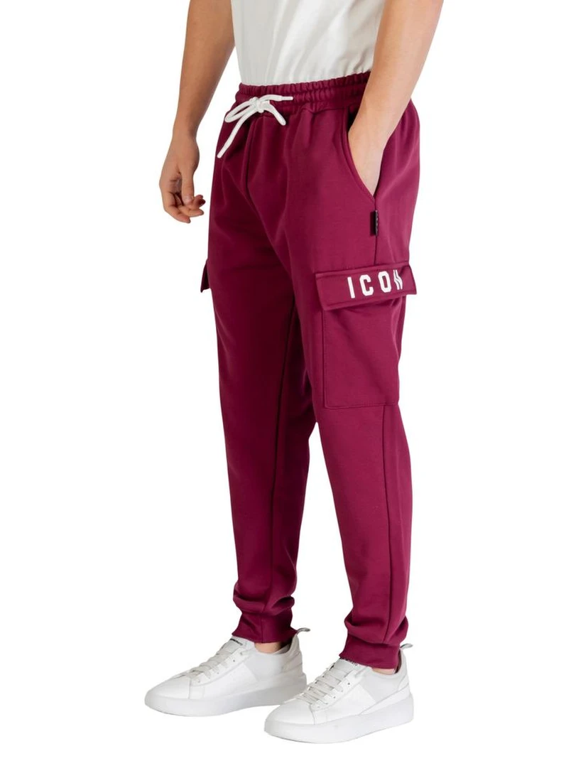 Bordeaux Cotton Joggers (Workout Pants)