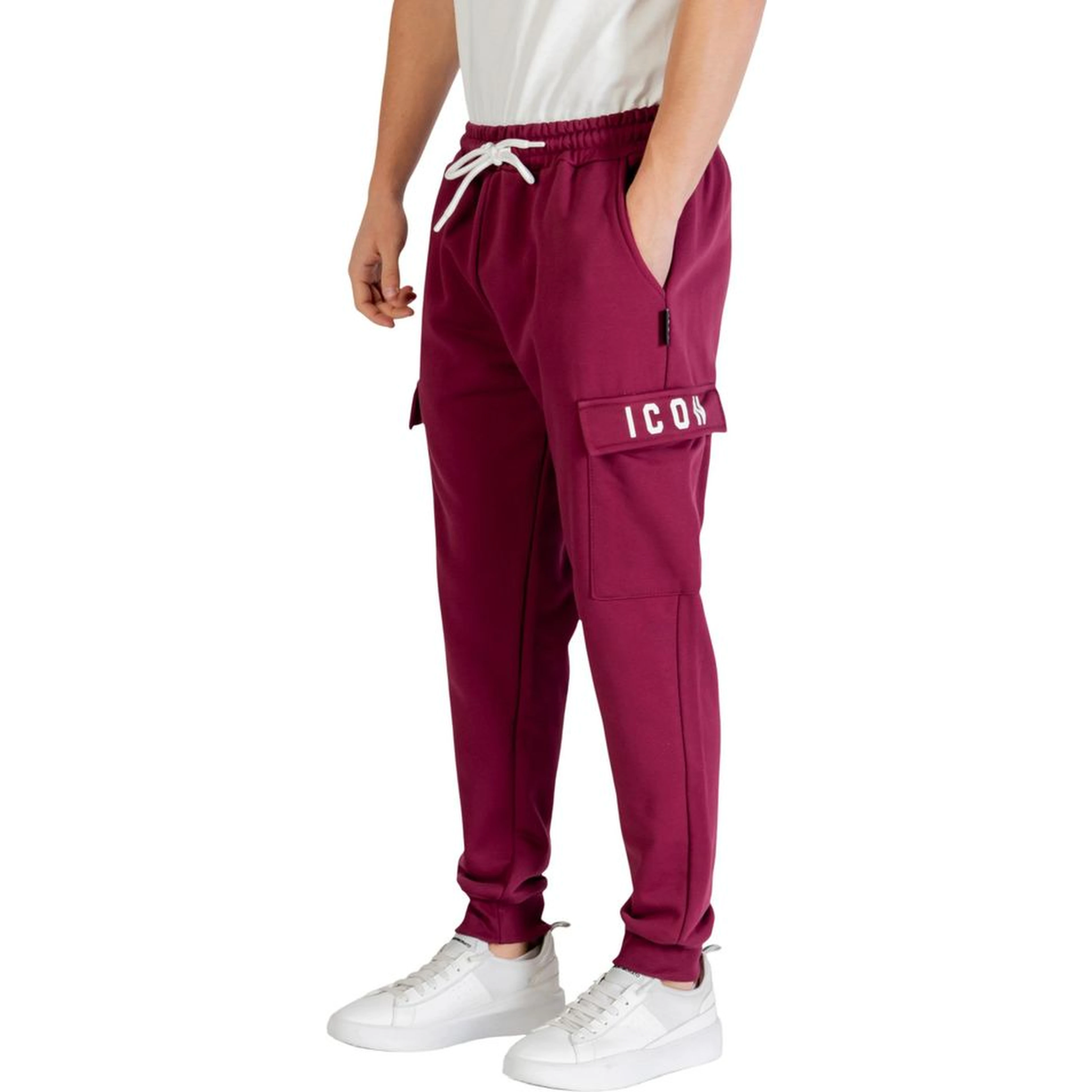 Bordeaux Cotton Joggers (Workout Pants)