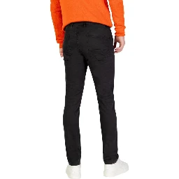 Gray Cotton Skinny Pants