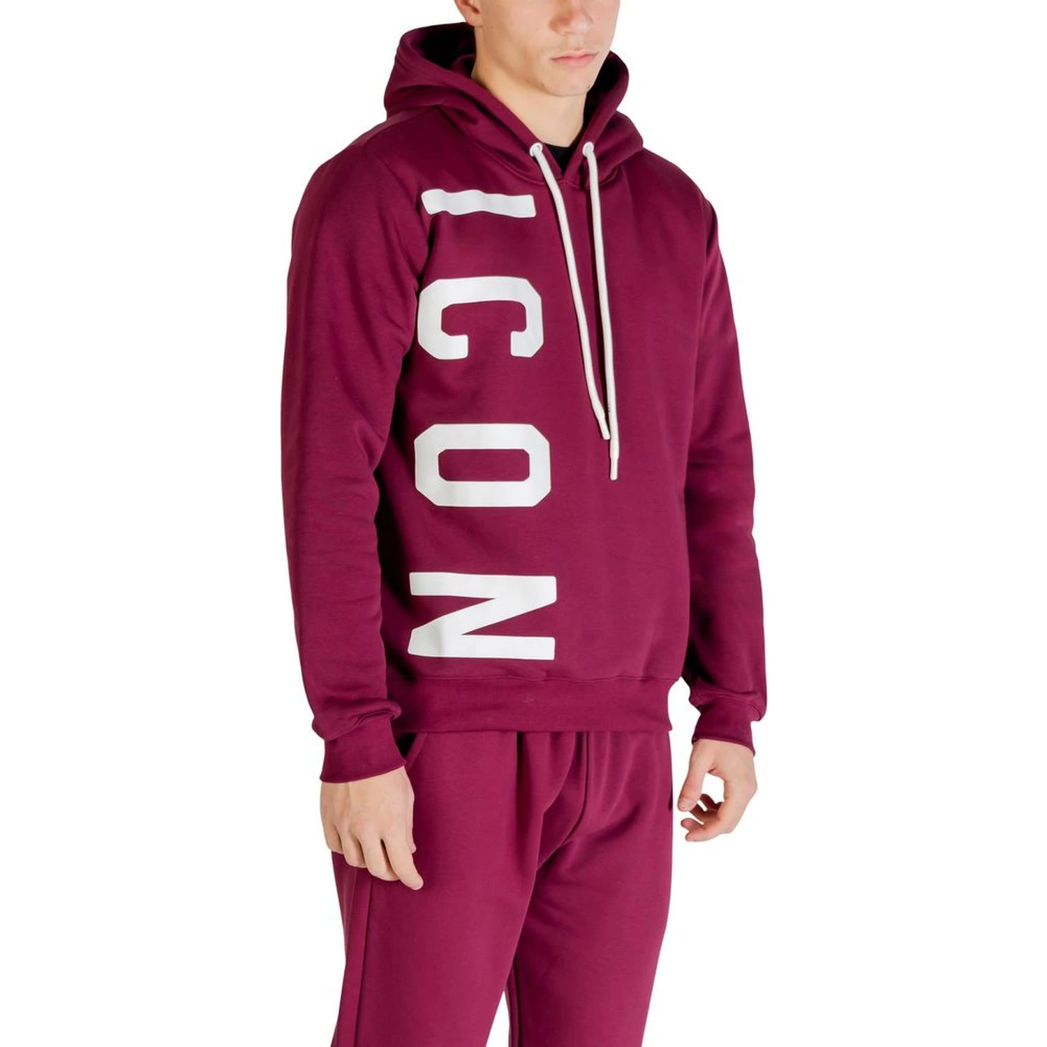 Bordeaux Cotton Hoodie