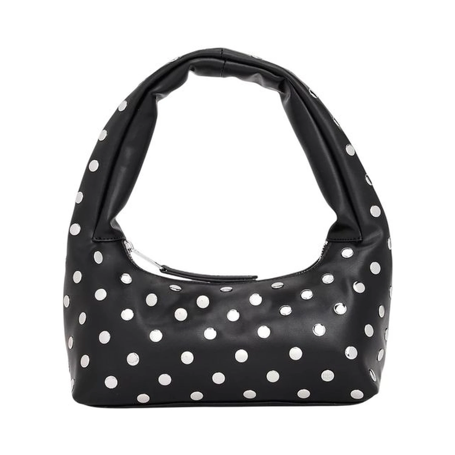 حقيبة يد من البولي إيثيلين الأسود