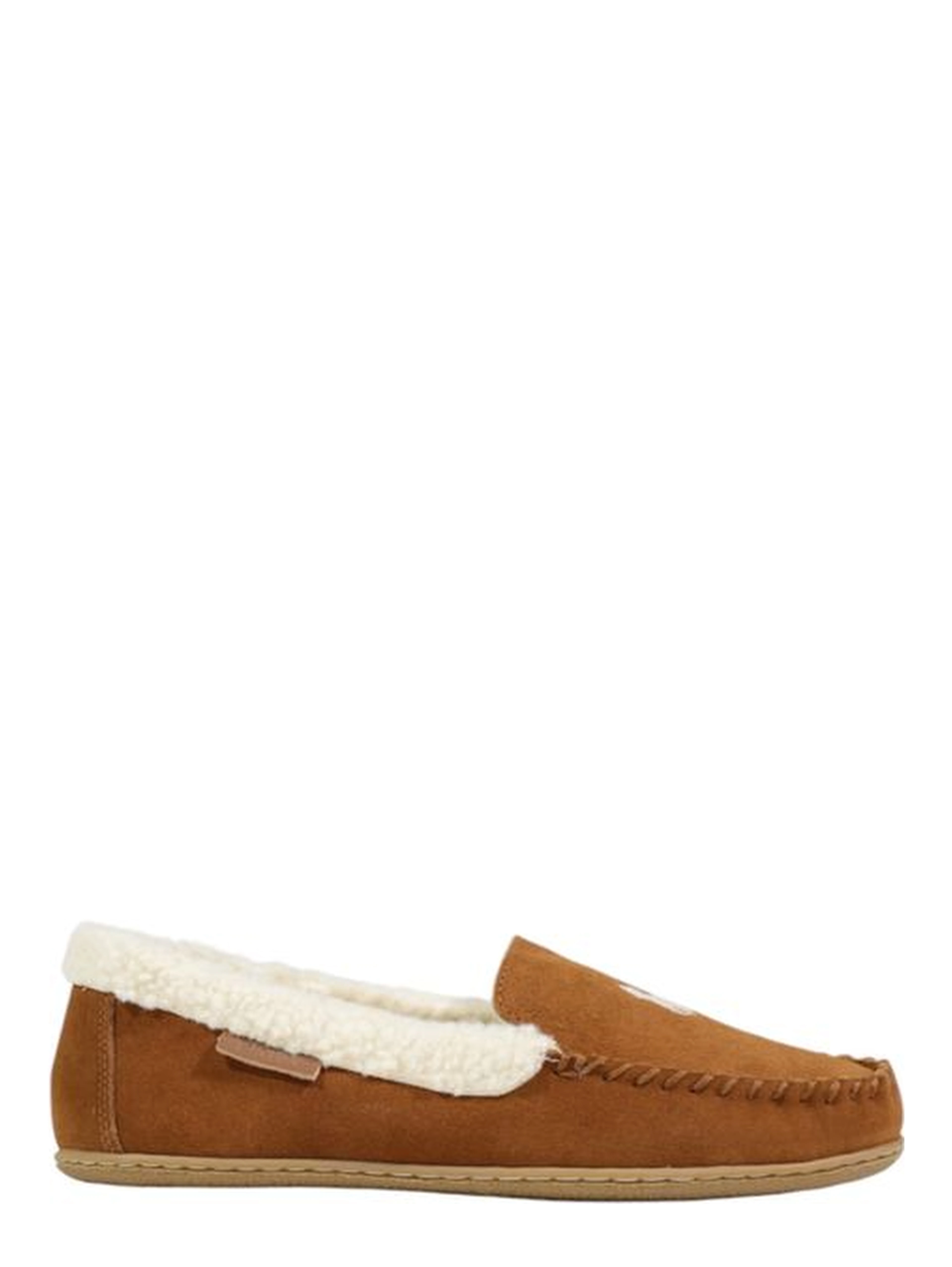 Brown Suede Leather Slippers
