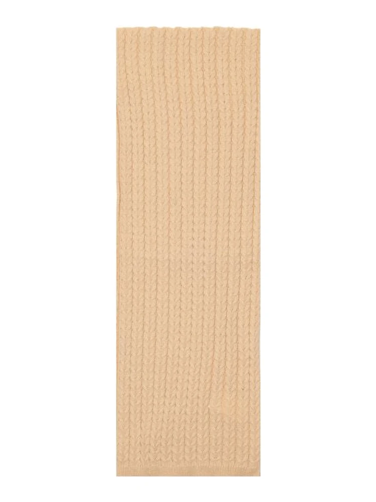 Beige Polyester Scarf