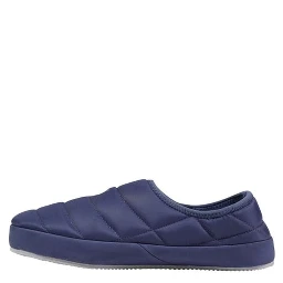 Blue Textile Slippers