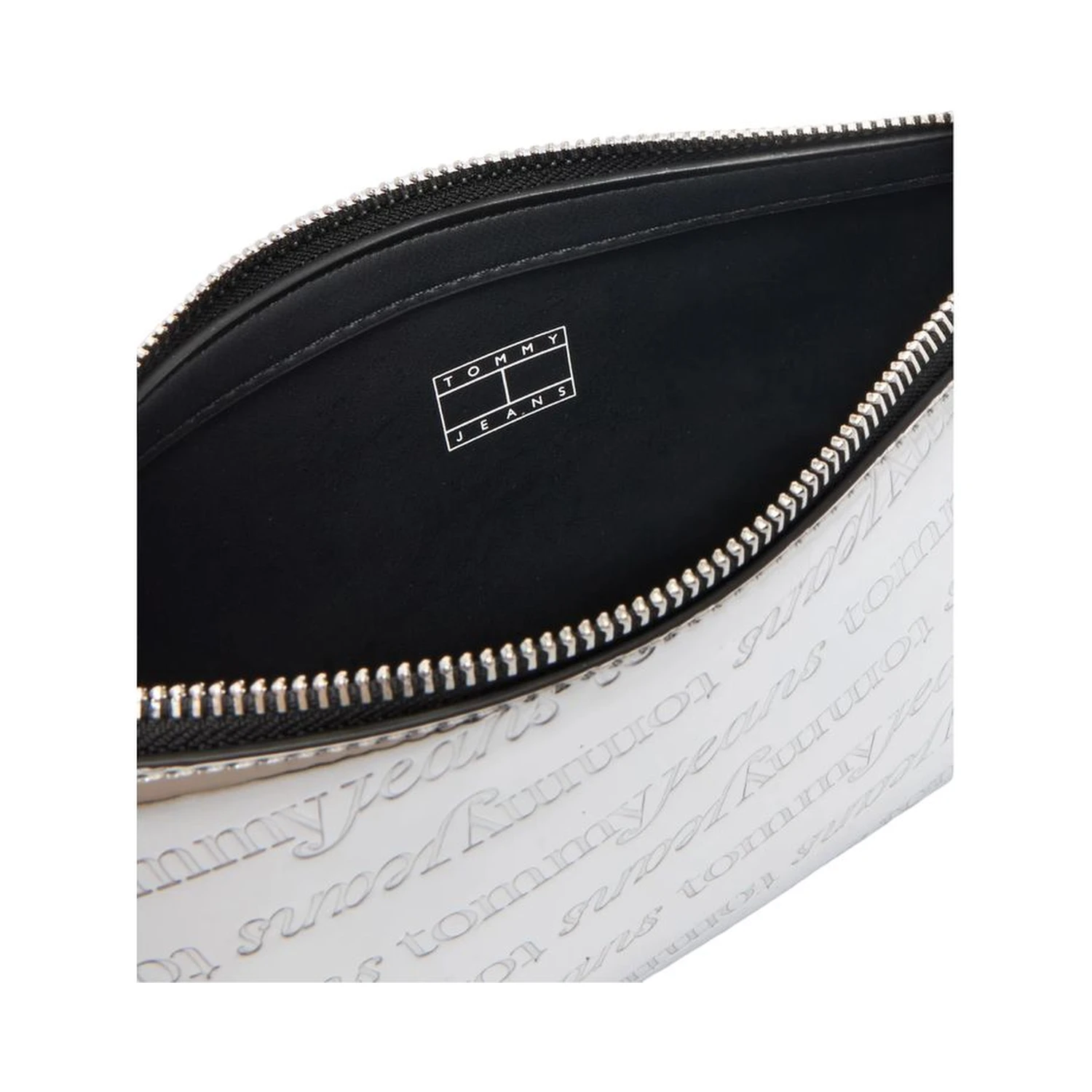 Silver Polyethylene Handbag