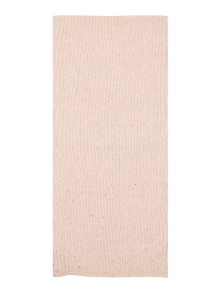 Pink Recycled Polyester Scarf