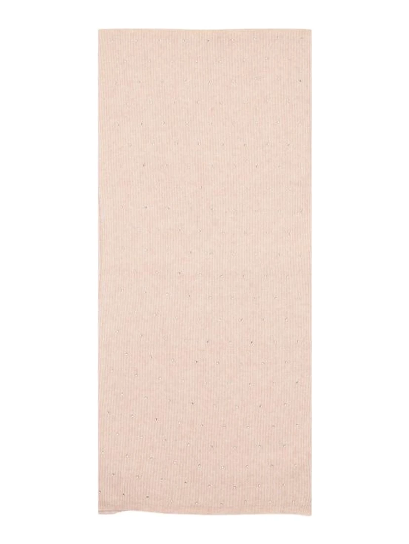 Pink Recycled Polyester Scarf