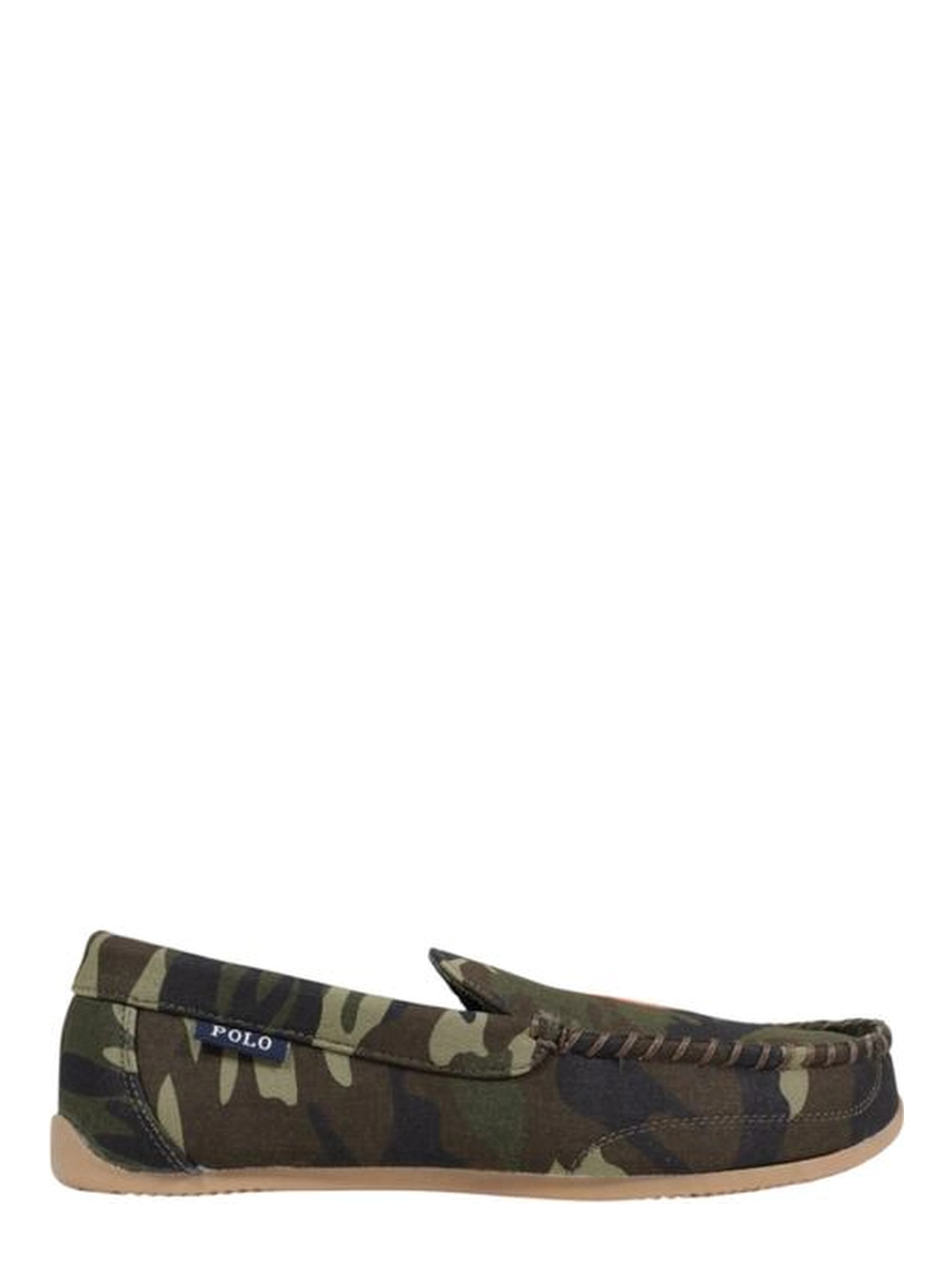 Green Textile Slippers