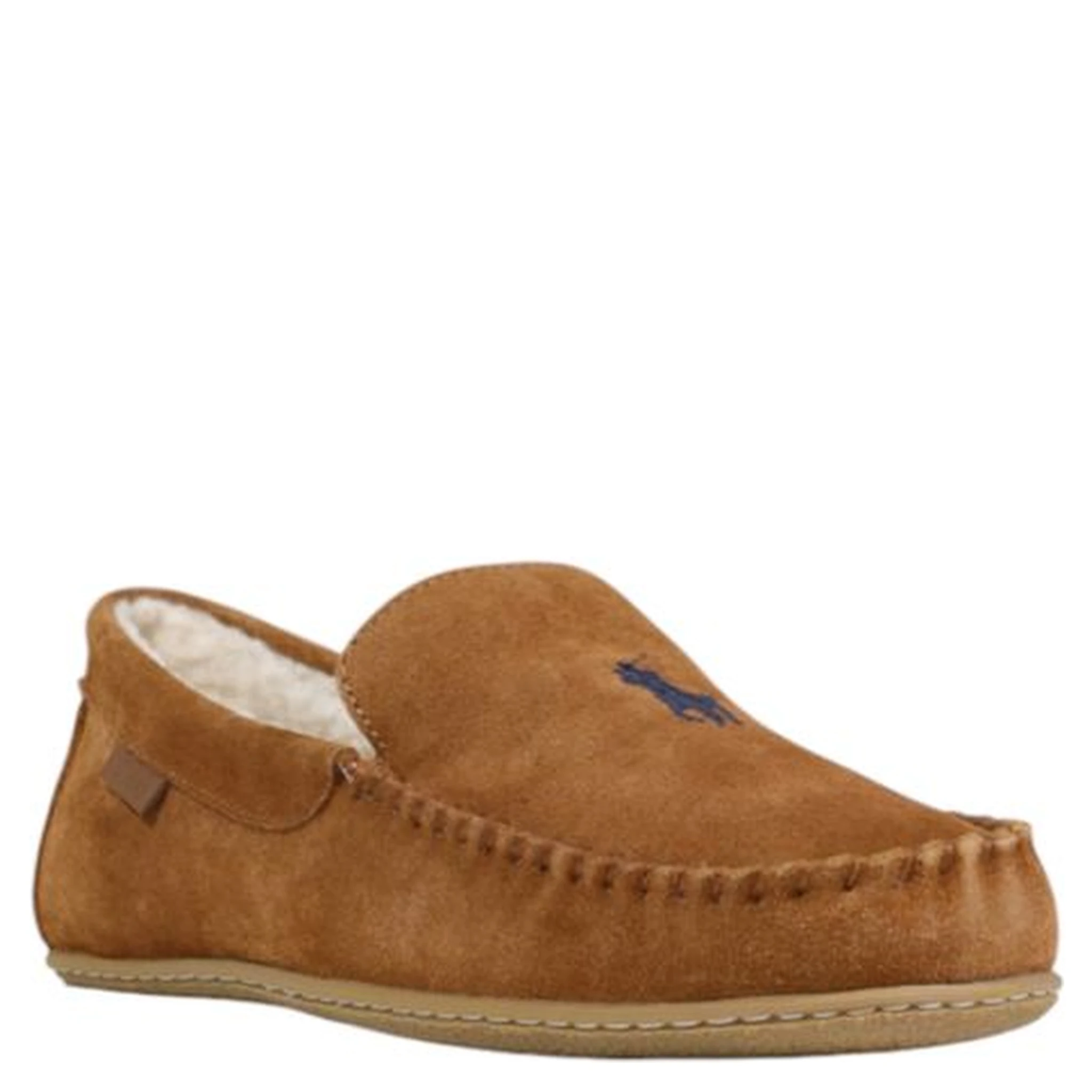 Brown Suede Leather Slippers