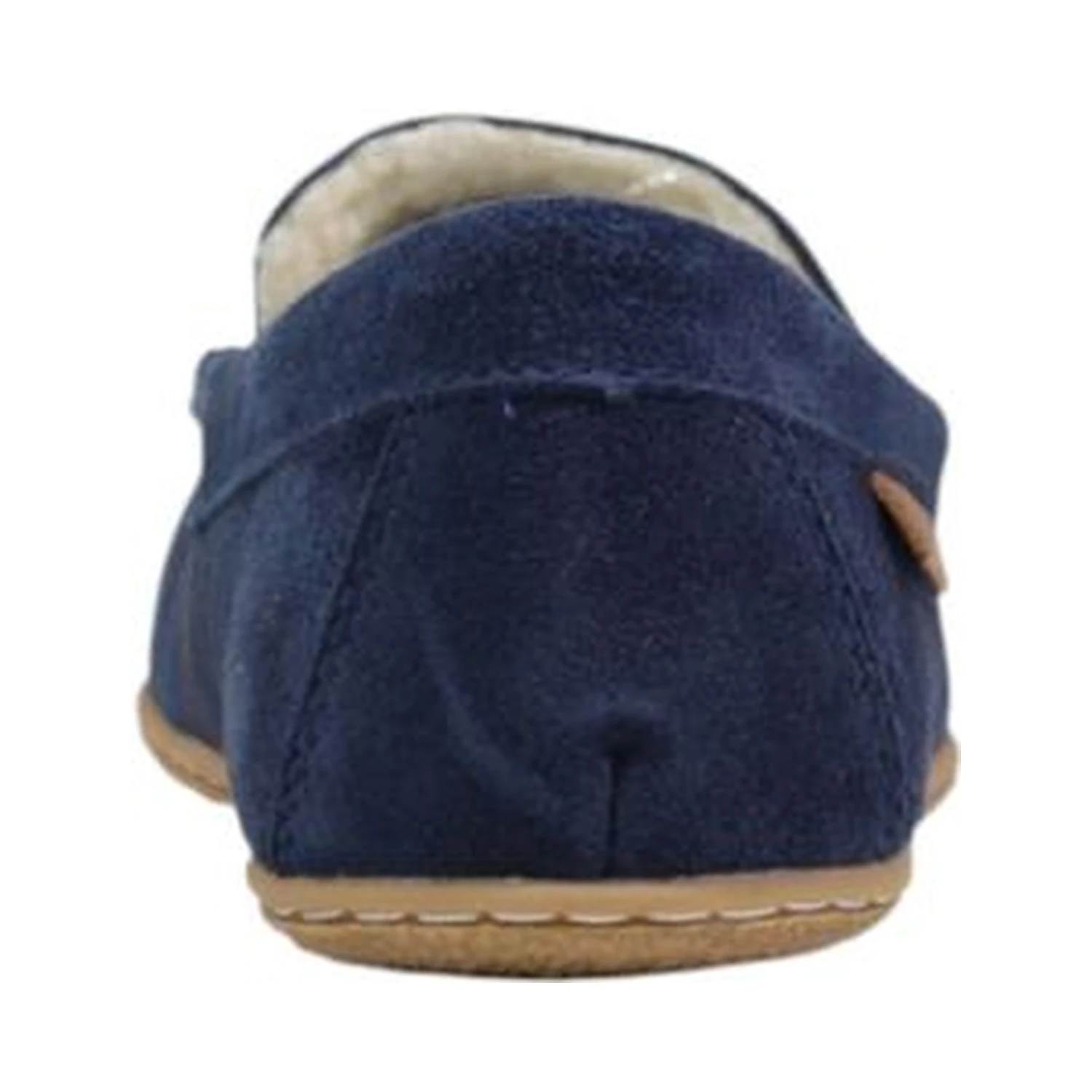 Blue Suede Leather Slippers