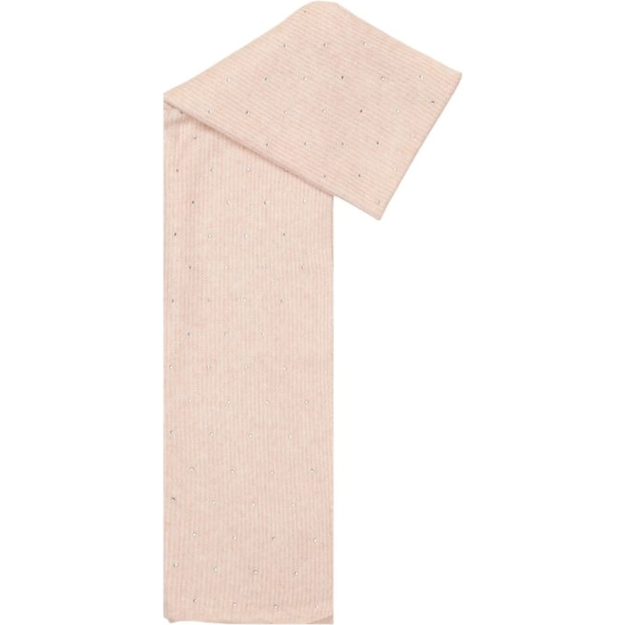Pink Recycled Polyester Scarf