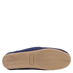Blue Textile Slippers