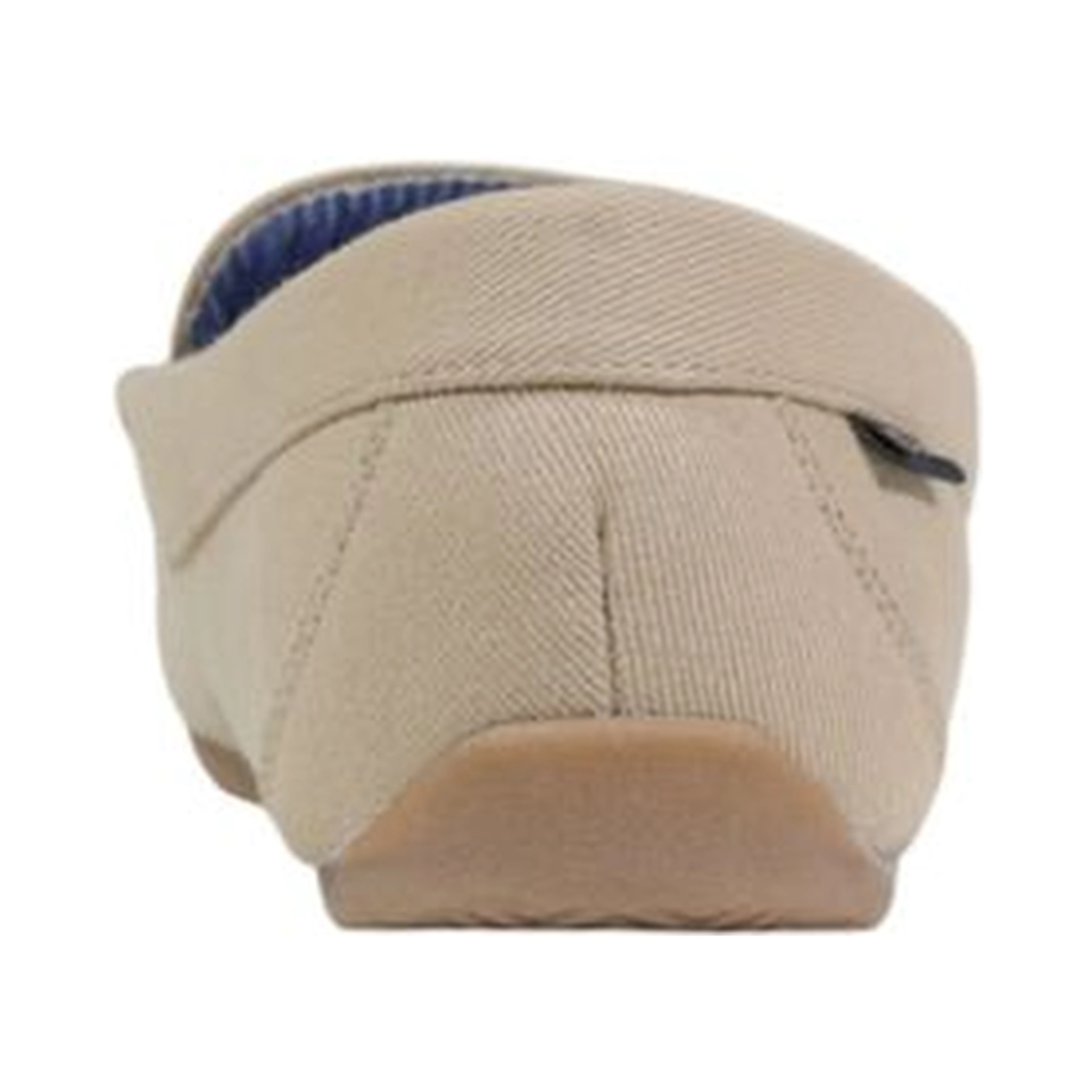 Beige Textile Slippers