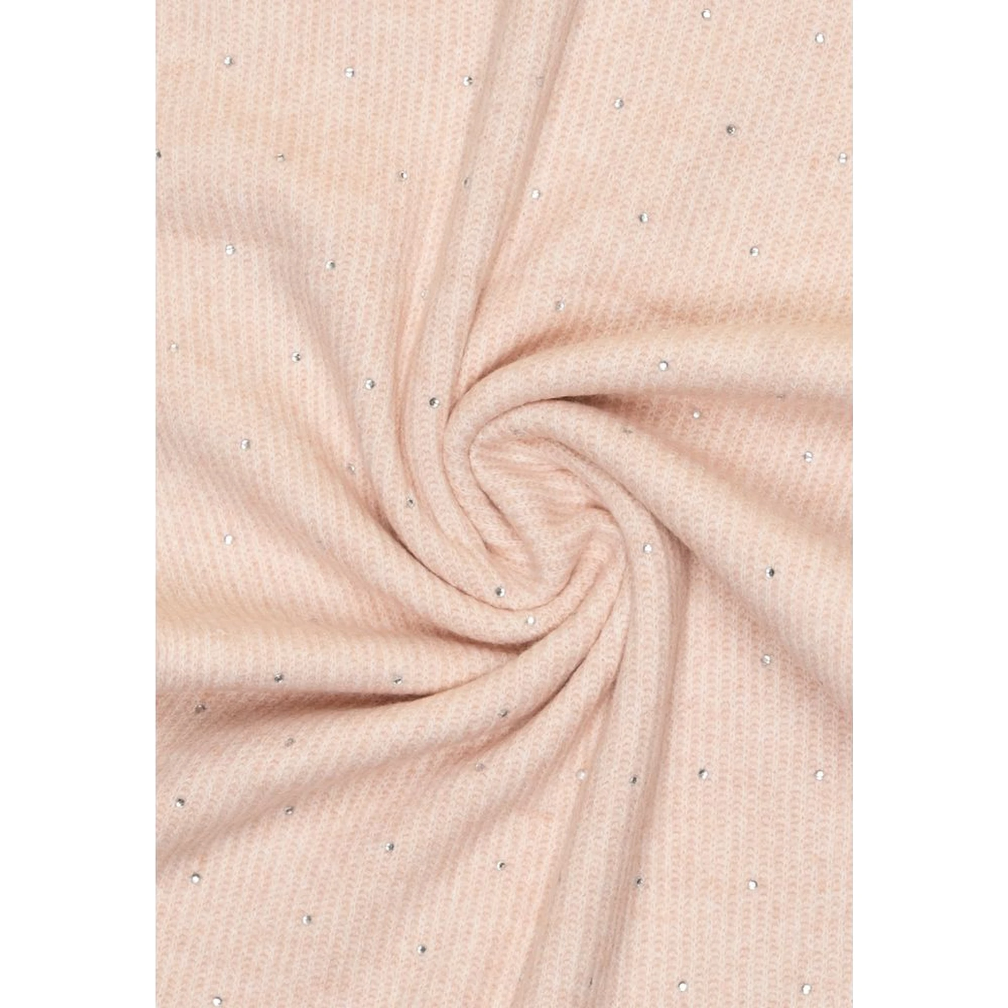 Pink Recycled Polyester Scarf