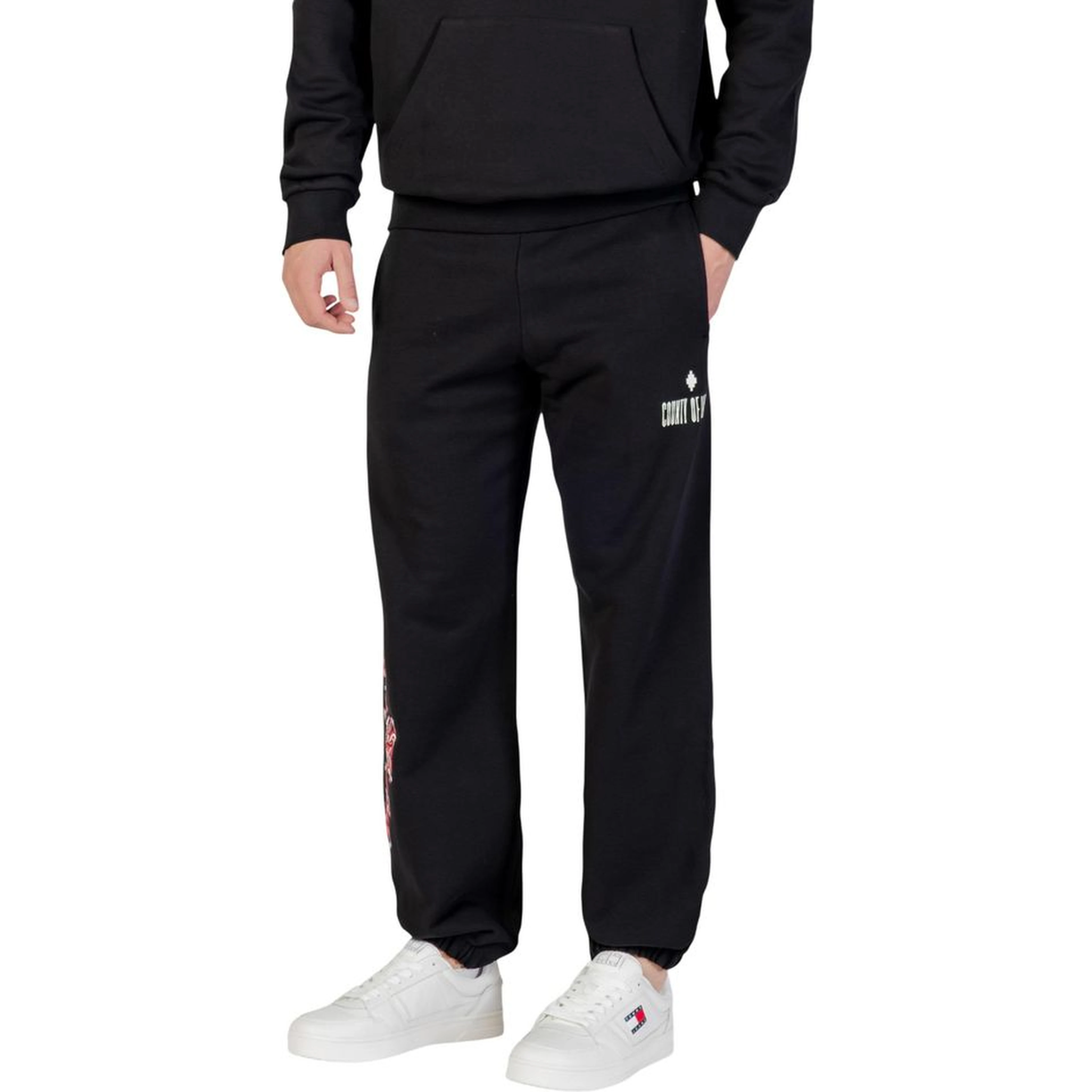 Black Cotton Joggers (Workout Pants)